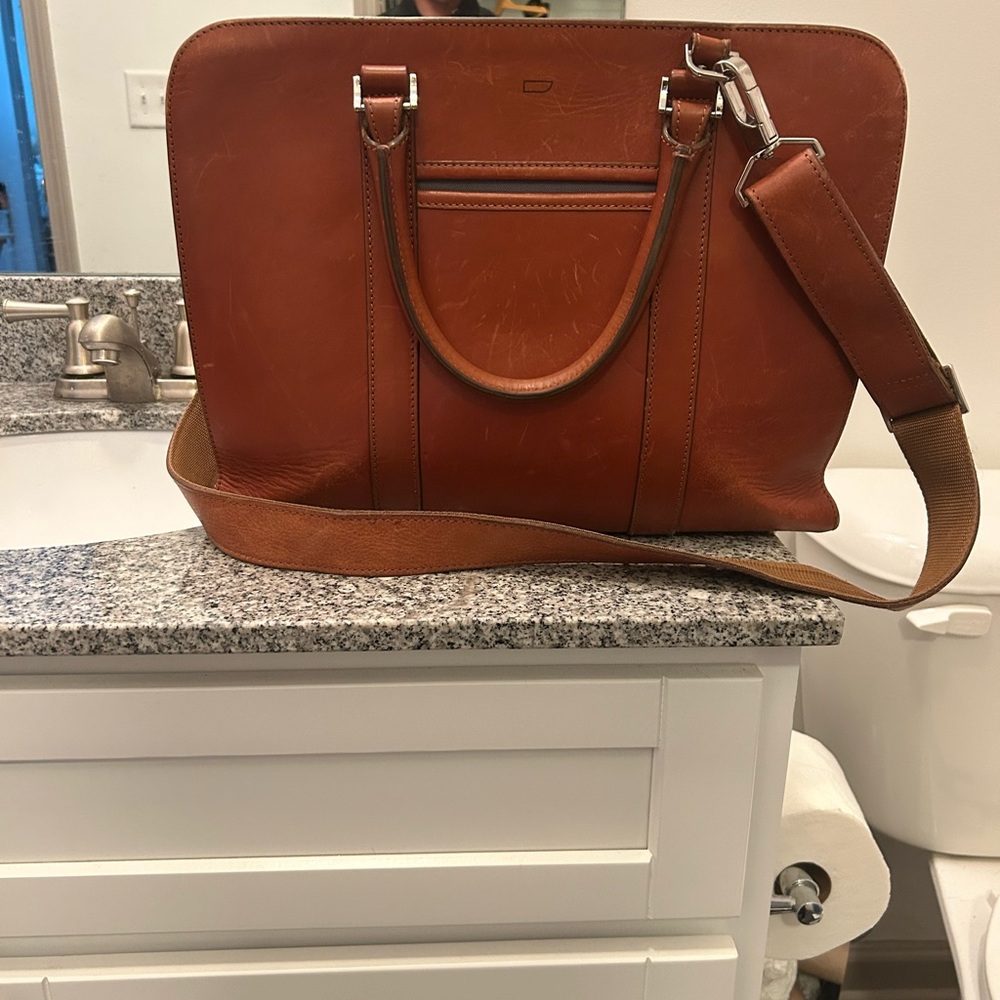 Palissy Briefcase Cognac